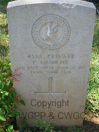 Dar Es Salaam War Cemetery - Lawlor, P